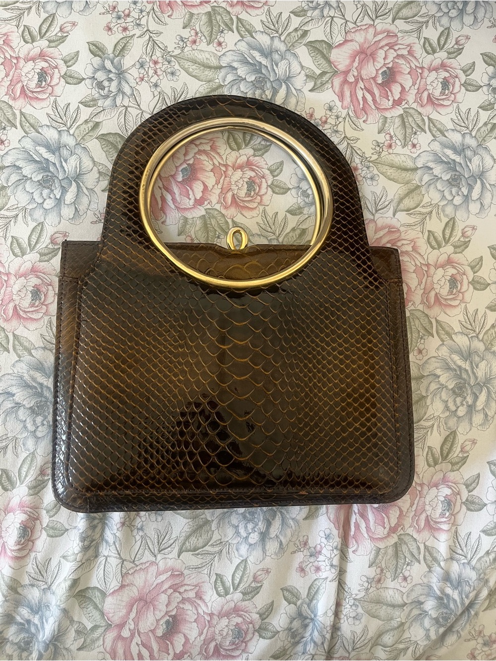 Vtg 60s  bag   Tano of Madrid Spain Leather made in Spain